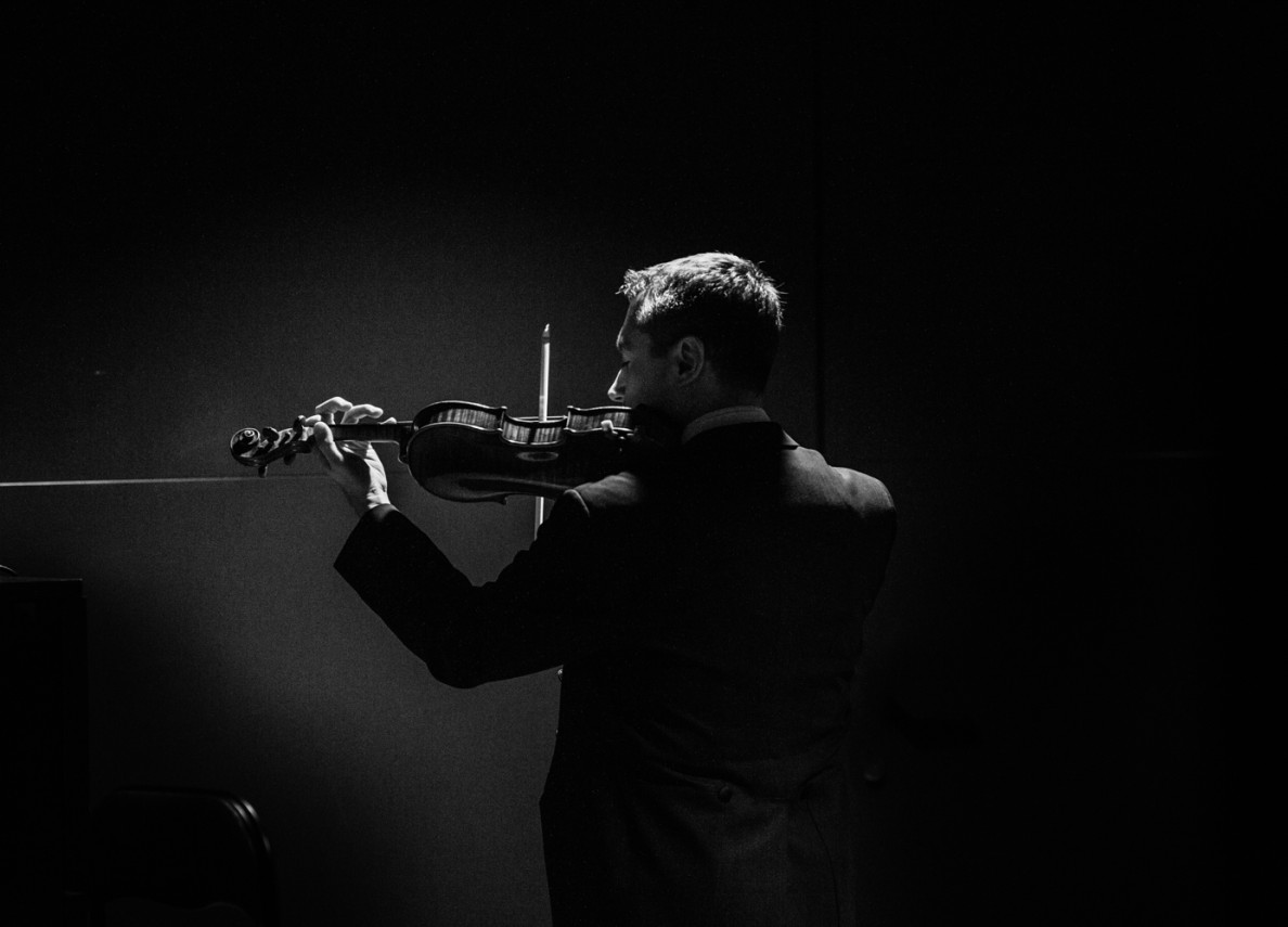 a violinist
