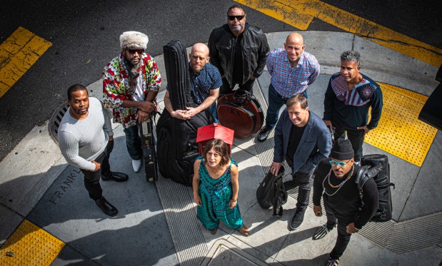 Photo of the SFJAZZ Collective band.