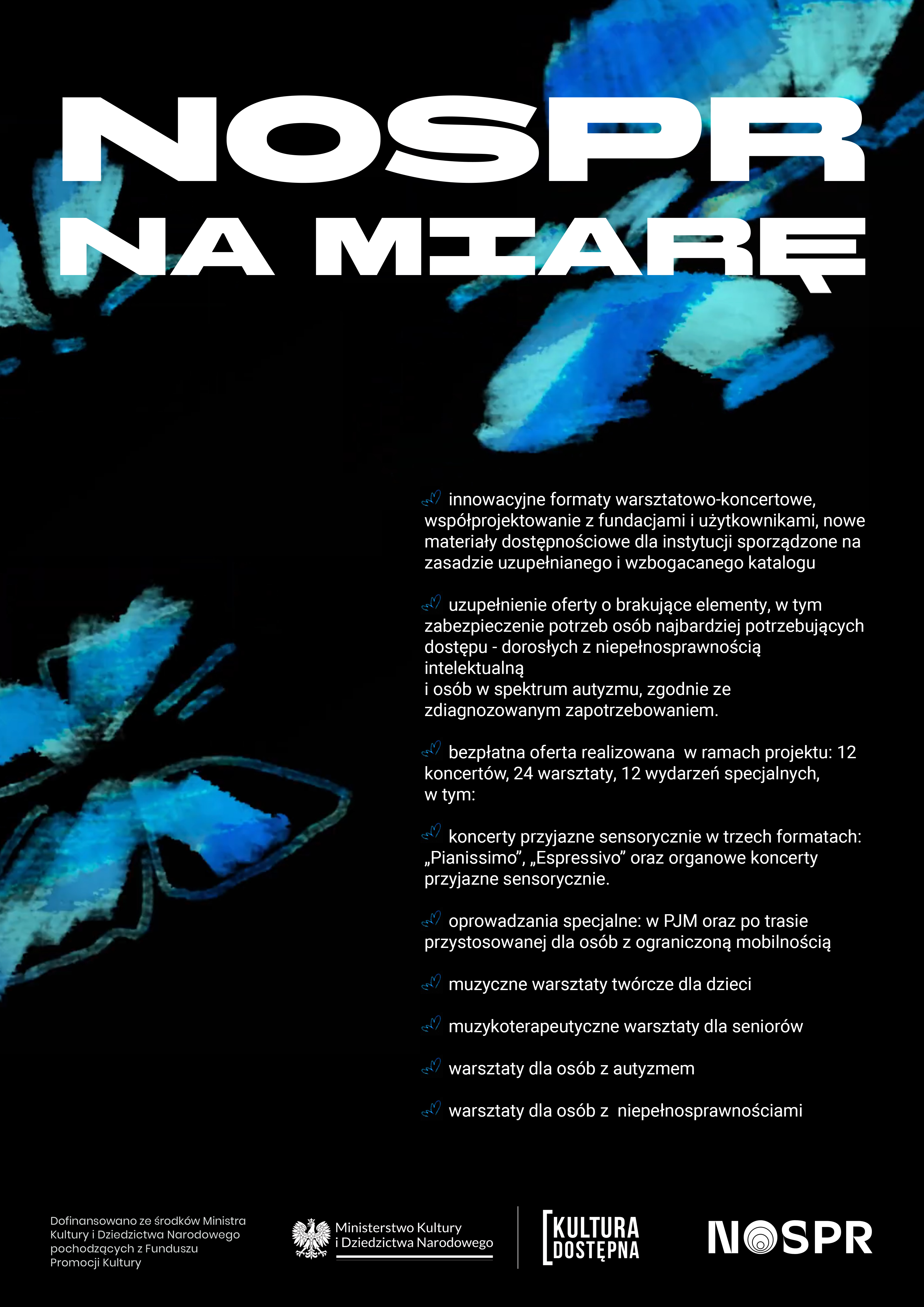 plakat NOSPR na miarę